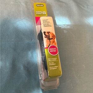 Petmate Padded Dog Halter - Black